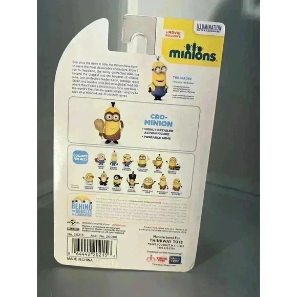 Minions Poseable Action Figure Cro-minion Collectible - Picture 3 of 3